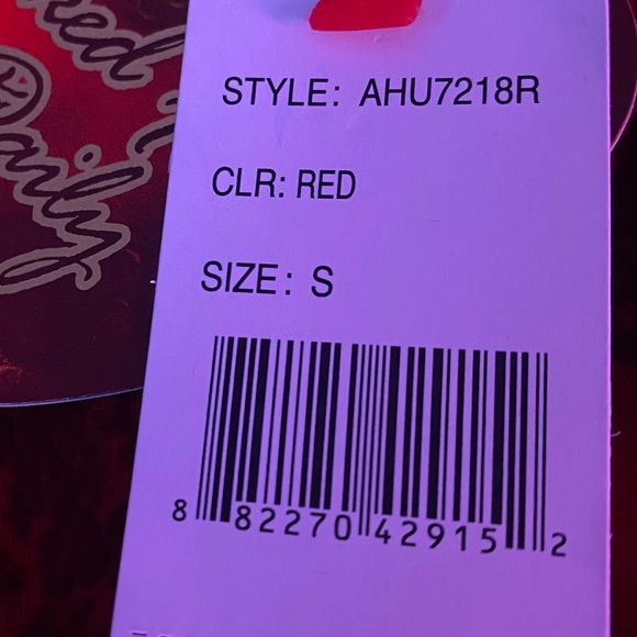 SOLD! Apple Bottoms Red Tube Top Jumper, Size Small NWT - Picture 7 of 7